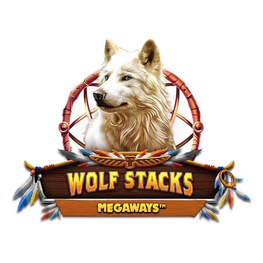 Wolf Stacks Megaways Slot by Red Tiger Gaming - Official Game Logo